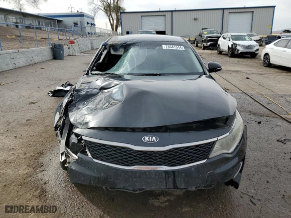 2017 Kia Optima LX with VIN 5XXGT4L39HG128881, listed as a Copart auction lot 78641344 with 174,777 mi miles and Salvage Title. Bid and sale history available at carsss.com. Image 5.