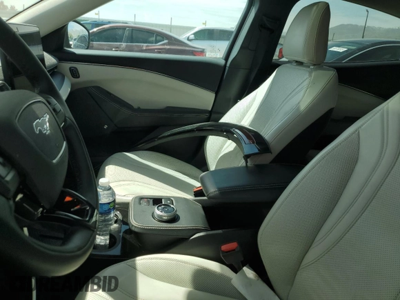 2023 Ford Mustang Mach-E Premium with VIN 3FMTK3SU5PMA02449, listed as a Copart auction lot 56700055 with Not provided miles and Salvage title. Bid and sale history available at DreamBid. Image 7.