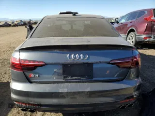 2021 Audi S4 Prestige with VIN WAUC4BF45MA010835, listed as a Copart auction lot 83412464 with 19,157 mi miles and Salvage Title. Bid and sale history available at carsss.com. Image 6.