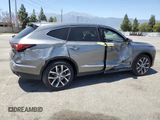 2024 Acura MDX Technology with VIN 5J8YD9H43RL004933, listed as a Copart auction lot 56544625 with 1,870 mi miles and Salvage title. Bid and sale history available at DreamBid. Image 3.