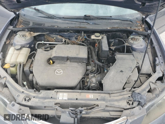 2008 Mazda 3 i Sport with VIN JM1BK12F381871944, listed as a Copart auction lot 73062454 with 105,916 mi miles and Clean Title. Bid and sale history available at DreamBid. Image 11.