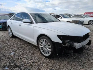 2014 Audi A6 2.0T Premium Plus with VIN WAUGFAFC1EN049090, listed as a Copart auction lot 45419945 with 154,062 mi miles and Salvage Title. Bid and sale history available at carsss.com. Image 4.