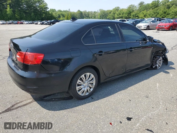 2012 Volkswagen Jetta S with VIN 3VW1K7AJ1CM342943, listed as a Copart auction lot 60465855 with 192,923 mi miles and Salvage title. Bid and sale history available at DreamBid. Image 3.