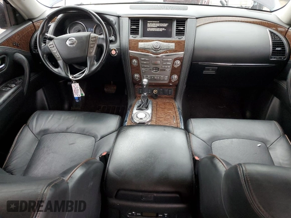 2020 Nissan Armada SL with VIN JN8AY2ND0LX017322, listed as a Copart auction lot 65927154 with 96,795 mi miles and Salvage Title. Bid and sale history available at carsss.com. Image 8.