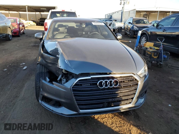 2017 Audi A3 Sedan Premium with VIN WAUB8GFF3H1048939, listed as a Copart auction lot 39968854 with 43,554 mi miles. Bid and sale history available at carsss.com. Image 5.