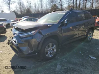 2023 Toyota RAV4 Hybrid XLE with VIN JTMRWRFVXPD186887, listed as a Copart auction lot 46419525 with 16,435 mi miles and Salvage Title. Bid and sale history available at carsss.com. Image 1.