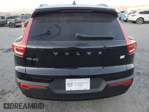 2021 Volvo XC40 with VIN YV4ED3UR5M2541377, listed as a Copart auction lot 89018905 with 50,940 mi miles and Salvage Title. Bid and sale history available at DreamBid. Image 6.