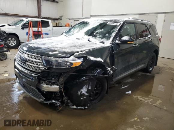 2023 Ford Explorer Limited z VIN 1FMSK8FH8PGA45103, wystawiony jako Copart lot #43468415 z przebiegiem 38 771 mil mil oraz Szkoda całkowita • Salvage title. Historia ofert i sprzedaży dostępna na DreamBid. Obrazek 1.