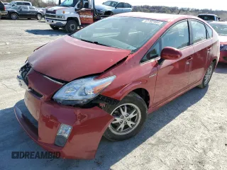 2010 Toyota Prius II with VIN JTDKN3DU2A1168243, listed as a Copart auction lot 47702994 with 0 mi miles and Salvage Title. Bid and sale history available at carsss.com. Image 1.