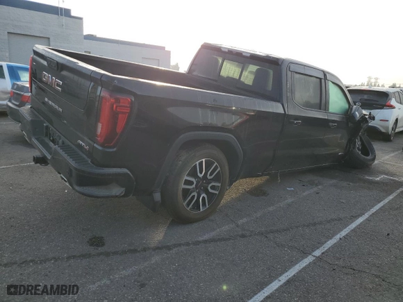 2020 GMC Sierra 1500 AT4 with VIN 1GTU9EETXLZ276256, listed as a Copart auction lot 87258894 with 79,172 mi miles and Salvage Title. Bid and sale history available at carsss.com. Image 3.