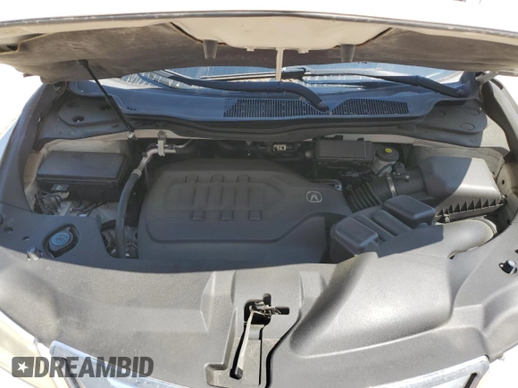 2015 Acura MDX Technology with VIN 5FRYD3H48FB004581, listed as a Copart auction lot 55024755 with 103,556 mi miles and Salvage title. Bid and sale history available at DreamBid. Image 12.
