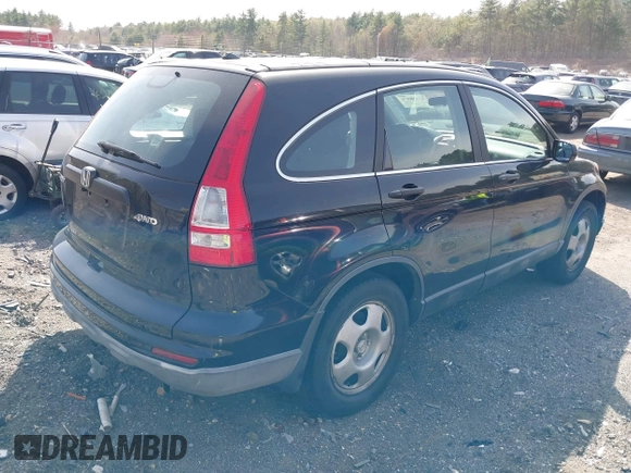2011 Honda CR-V LX with VIN 5J6RE4H37BL060903, listed as a IAAI auction lot 42138576 with 124,559 mi miles. Bid and sale history available at carsss.com. Image 4.