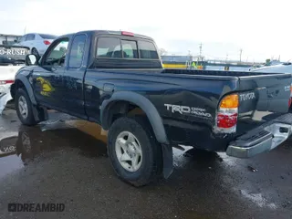 2001 Toyota Tacoma PreRunner with VIN 5TESN92N71Z782399, listed as a IAAI auction lot 41724298 with NaN miles. Bid and sale history available at carsss.com. Image 3.