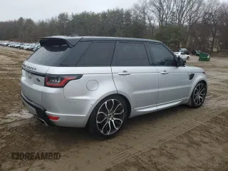 2019 Land Rover Range Rover Sport Dynamic with VIN SALWR2RE0KA857547, listed as a Copart auction lot 47996225 with 85,471 mi miles and Clean Title. Bid and sale history available at carsss.com. Image 3.