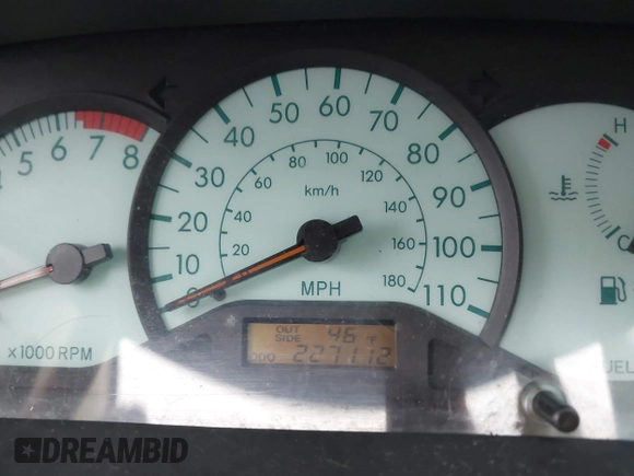 2003 Toyota Corolla CE with VIN 1NXBR32E03Z180002, listed as a IAAI auction lot 41742748 with 227,112 mi miles and . Bid and sale history available at DreamBid. Image 7.