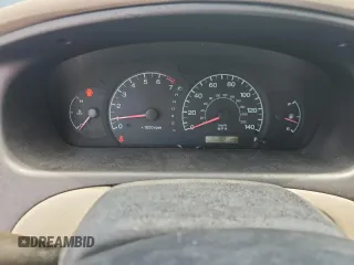 2001 Hyundai Elantra GLS z VIN KMHDN45D61U132398, wystawiony jako Copart lot #61164165 z przebiegiem 162 729 mil mil oraz Szkoda całkowita • Salvage title. Historia ofert i sprzedaży dostępna na DreamBid. Obrazek 9.