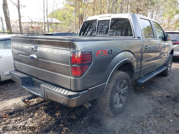 2012 Ford F-150 XL with VIN 1FTFW1ET7CFA18434, listed as a IAAI auction lot 41596068 with 171,589 mi miles. Bid and sale history available at carsss.com. Image 4.
