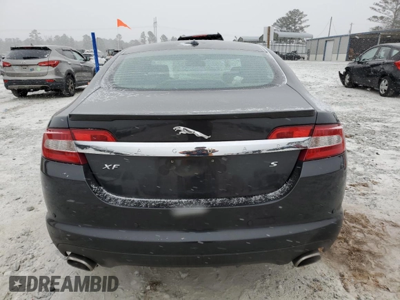 2011 Jaguar XF with VIN SAJWA0FB9BLS16223, listed as a Copart auction lot 89158825 with 179,554 mi miles and Salvage Title. Bid and sale history available at carsss.com. Image 6.