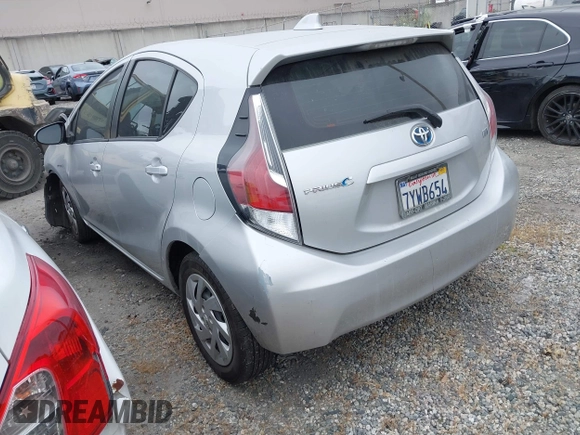 2016 Toyota Prius One with VIN JTDKDTB3XG1122990, listed as a IAAI auction lot 41791861 with Not Provided miles. Bid and sale history available at carsss.com. Image 3.