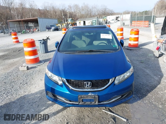 2015 Honda Civic EX with VIN 19XFB2F87FE040749, listed as a IAAI auction lot 41741707 with 67,790 mi miles and . Bid and sale history available at carsss.com. Image 12.