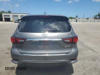 2019 Infiniti QX60 Pure with VIN 5N1DL0MN5KC560950, listed as a Copart auction lot 61051805 with 55,857 mi miles and Salvage title. Bid and sale history available at DreamBid. Image 6.