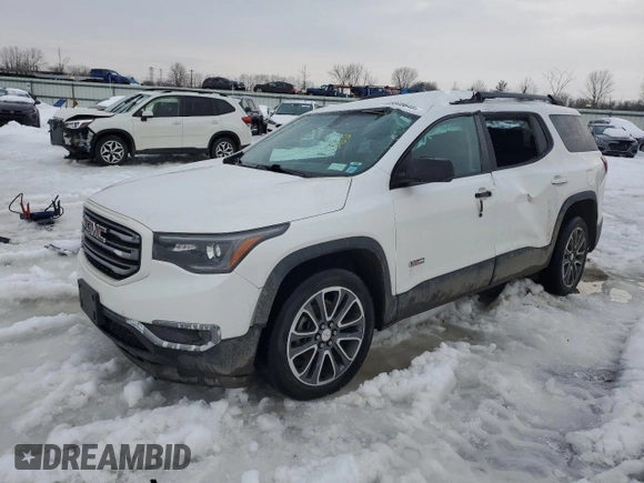2019 GMC Acadia SLT with VIN 1GKKNVLS6KZ215101, listed as a Copart auction lot 45848645 with 62,206 mi miles and Salvage Title. Bid and sale history available at DreamBid. Image 1.