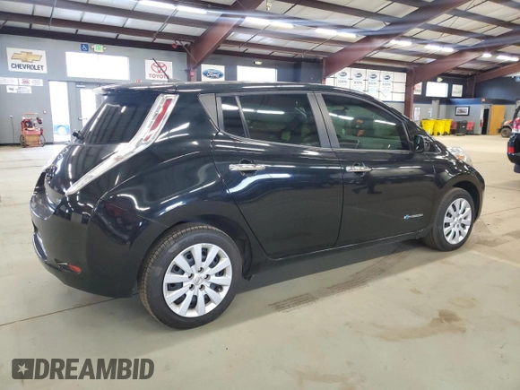 2016 Nissan LEAF S with VIN 1N4AZ0CP6GC310199, listed as a Copart auction lot 51602985 with 31,376 mi miles and Clean Title. Bid and sale history available at carsss.com. Image 3.