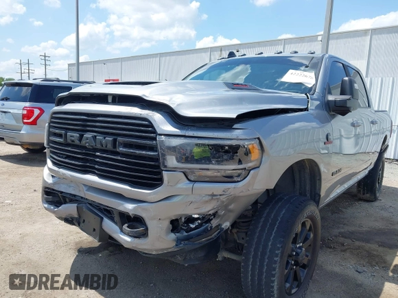 2024 Ram 2500 Laramie with VIN 3C6UR5FLXRG345851, listed as a IAAI auction lot 42222678 with 42,776 mi miles and . Bid and sale history available at DreamBid. Image 6.