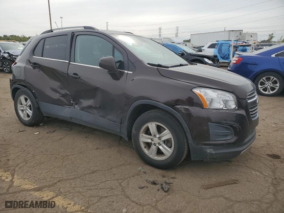 2016 Chevrolet Trax LT with VIN KL7CJLSB4GB644249, listed as a Copart auction lot 49577825 with 93,181 mi miles and Non Repairable. Bid and sale history available at carsss.com. Image 4.