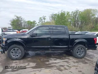 2017 Ford F-150 XL with VIN 1FTEW1EF9HKC54488, listed as a IAAI auction lot 42010877 with 186,860 mi miles. Bid and sale history available at carsss.com. Image 14.