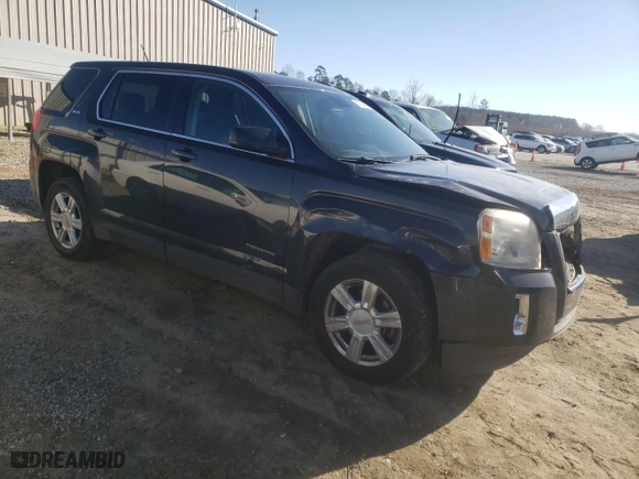 2014 GMC Terrain SLE with VIN 2GKALMEK6E6275307, listed as a Copart auction lot 87868985 with 209,943 mi miles and Salvage Title. Bid and sale history available at carsss.com. Image 4.