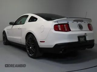 2011 Ford Mustang GT500 with VIN 1ZVBP8JS8B5154011, listed as a Copart auction lot 52013765 with 20,963 mi miles and Salvage Title. Bid and sale history available at carsss.com. Image 4.
