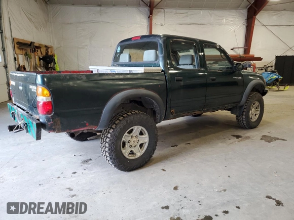 2001 Toyota Tacoma with VIN 5TEHN72N41Z857915, listed as a Copart auction lot 54276475 with 189,022 mi miles and Clean Title. Bid and sale history available at carsss.com. Image 3.