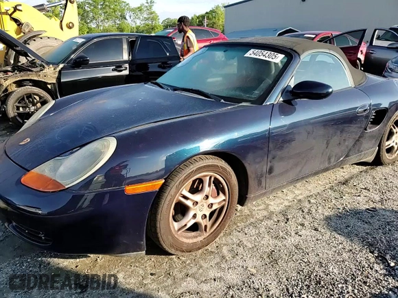 2000 Porsche Boxster с VIN WP0CA2989YU627749, выставлен на аукционе Copart как лот 54054305 с пробегом 189 173 миль миль и Списание • Salvage title. История ставок и продаж доступна на DreamBid. Изображение 13.