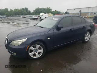 2008 BMW 5 Series 535xi z VIN WBANV93538CZ69785, wystawiony jako Copart lot #61024695 z przebiegiem 181 931 mil mil oraz Szkoda całkowita • Salvage title. Historia ofert i sprzedaży dostępna na DreamBid. Obrazek 1.