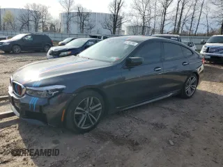 2018 BMW 6 Series 640i xDrive with VIN WBAJV6C58JBK06797, listed as a Copart auction lot 51193794 with 87,614 mi miles and Non Repairable. Bid and sale history available at carsss.com. Image 1.