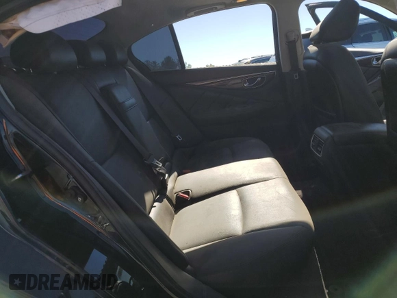 2018 Infiniti Q50 3.0t LUXE with VIN JN1EV7AR4JM430138, listed as a Copart auction lot 76386514 with 63,783 mi miles and Salvage Title. Bid and sale history available at carsss.com. Image 10.