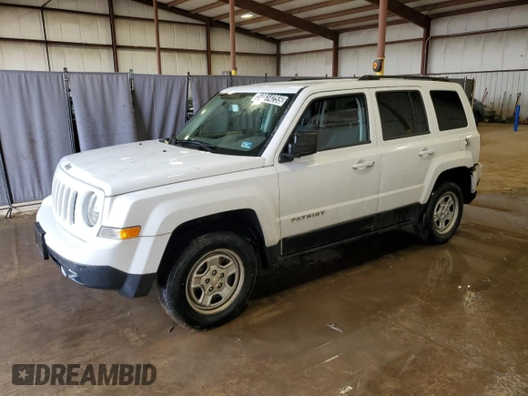 2016 Jeep Patriot Sport z VIN 1C4NJRBB1GD557377, wystawiony jako Copart lot #50814255 z przebiegiem 164 647 mil mil oraz Czysty tytuł • Clean title. Historia ofert i sprzedaży dostępna na DreamBid. Obrazek 1.