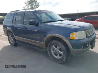 2002 Ford Explorer Eddie Bauer с VIN 1FMZU64E12ZB38127, выставлен на аукционе IAAI как лот 42103590 с пробегом 214 100 миль миль и . История ставок и продаж доступна на DreamBid. Изображение 1.
