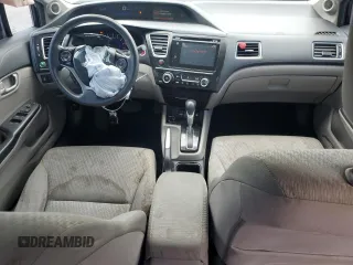 2015 Honda Civic EX with VIN 19XFB2F8XFE015585, listed as a Copart auction lot 53138455 with 127,651 mi miles and Salvage Title. Bid and sale history available at DreamBid. Image 8.