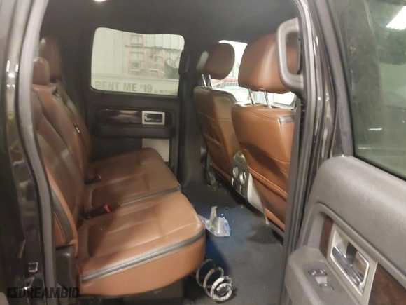 2014 Ford F-150 XL with VIN 1FTFW1ETXEFC67698, listed as a IAAI auction lot 41396295 with 174,096 mi miles. Bid and sale history available at carsss.com. Image 8.