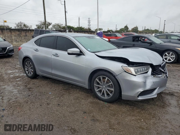 2019 Acura TLX w/Technology Pkg with VIN 19UUB1F59KA009590, listed as a Copart auction lot 88633715 with 73,711 mi miles and Non Repairable. Bid and sale history available at carsss.com. Image 4.