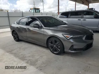 2024 Acura Integra w/A-Spec Package z VIN 19UDE4H3XRA022167, wystawiony jako Copart lot #51635605 z przebiegiem 6 350 mil mil oraz Szkoda całkowita • Salvage title. Historia ofert i sprzedaży dostępna na DreamBid. Obrazek 4.
