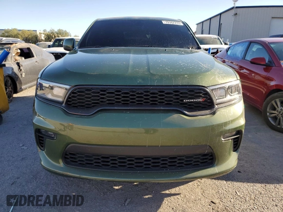2022 Dodge Durango GT Plus with VIN 1C4RDHDGXNC102526, listed as a Copart auction lot 70362233 with 43,243 mi miles and Salvage Title. Bid and sale history available at DreamBid. Image 5.