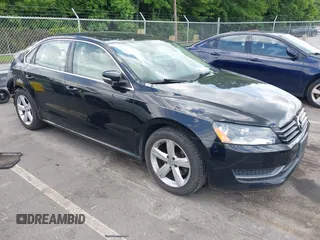 2013 Volkswagen Passat SE with VIN 1VWBP7A34DC114543, listed as a IAAI auction lot 42464549 with 111,146 mi miles and . Bid and sale history available at DreamBid. Image 1.