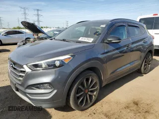 2017 Hyundai Tucson Sport z VIN KM8J3CA29HU480147, wystawiony jako Copart lot #56167945 z przebiegiem 77 945 mil mil oraz Czysty tytuł • Clean title. Historia ofert i sprzedaży dostępna na DreamBid. Obrazek 1.