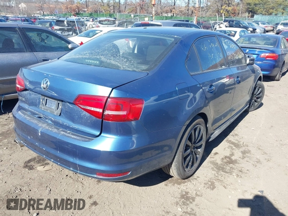 2015 Volkswagen Jetta S with VIN 3VW1K7AJ0FM353081, listed as a IAAI auction lot 41642511 with Not provided miles and . Bid and sale history available at DreamBid. Image 4.