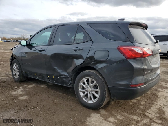 2021 Chevrolet Equinox LS with VIN 2GNAXSEV5M6135821, listed as a Copart auction lot 78795084 with 38,251 mi miles and Salvage Title. Bid and sale history available at carsss.com. Image 2.
