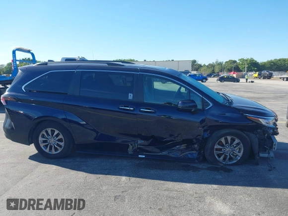 2023 Toyota Sienna XLE с VIN 5TDJSKFC6PS099555, выставлен на аукционе IAAI как лот 41743763 с пробегом 23 516 миль миль и . История ставок и продаж доступна на DreamBid. Изображение 14.