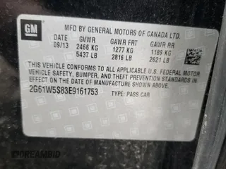 2014 Cadillac XTS Platinum z VIN 2G61W5S83E9161753, wystawiony jako Copart lot #50337075 z przebiegiem 37 867 mil mil oraz Szkoda całkowita • Salvage title. Historia ofert i sprzedaży dostępna na DreamBid. Obrazek 14.